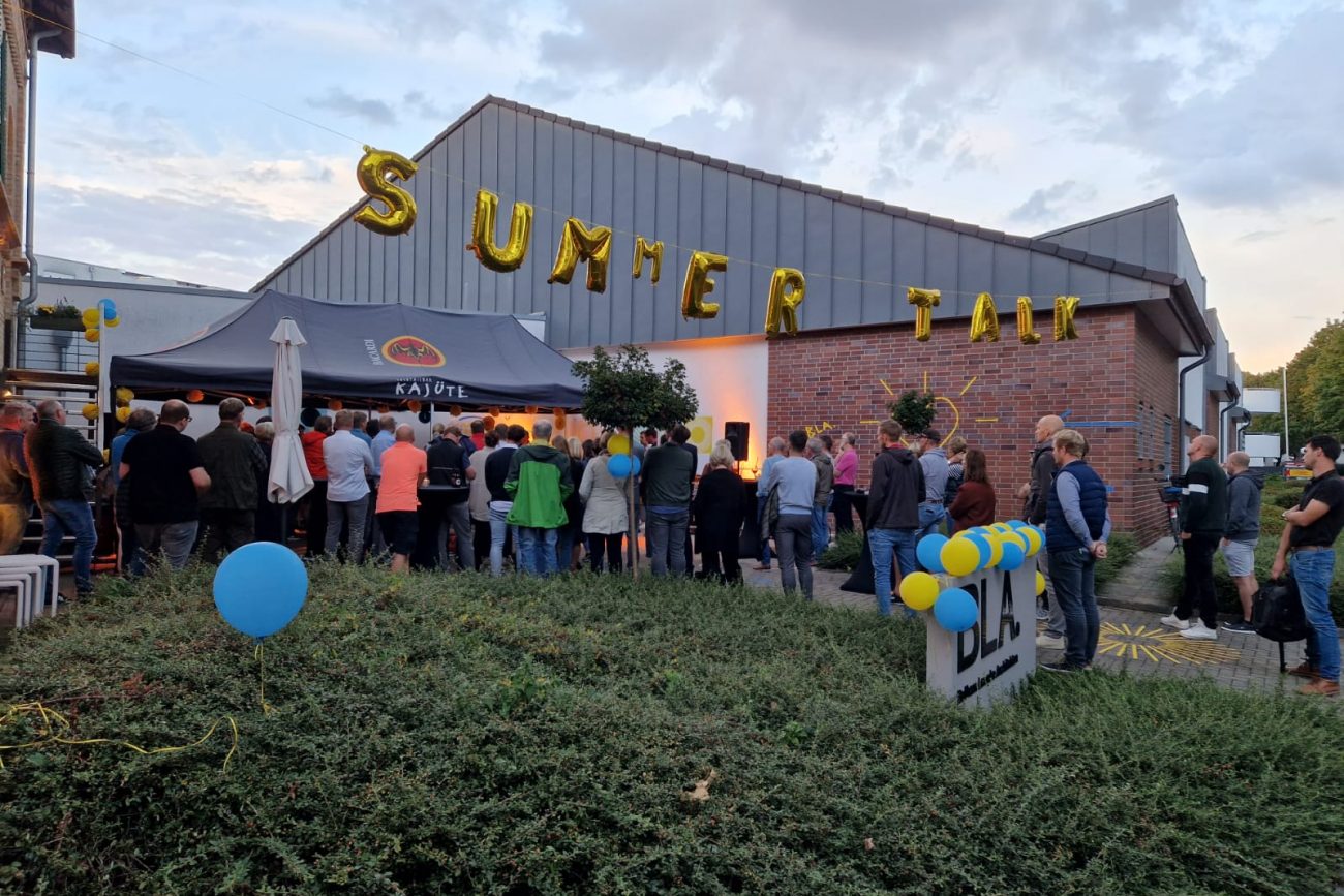 Diskussionsrunde „Lippstadt ohne Gas“ bei BLA. Architekten in Lippstadt