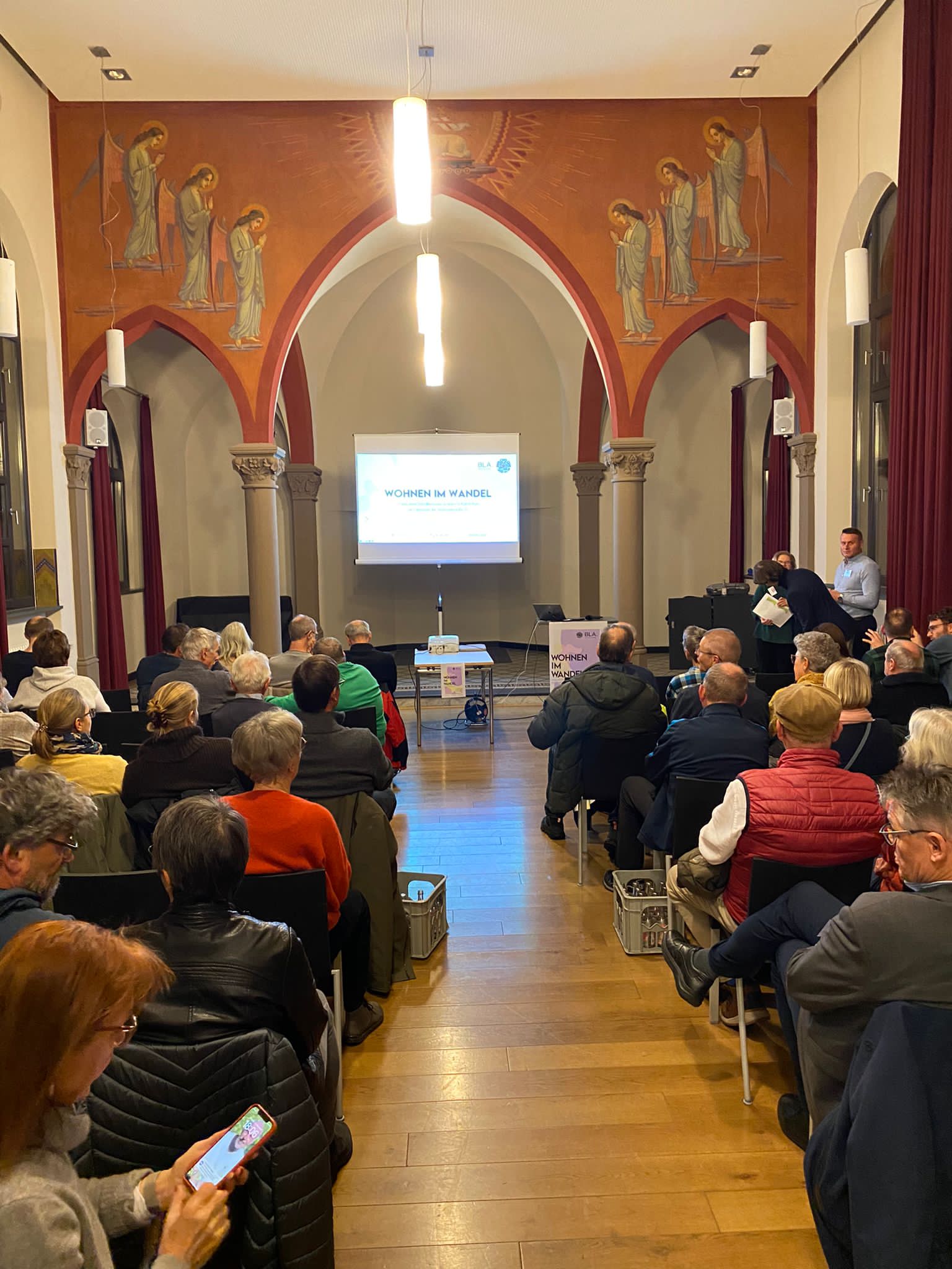 Vortrag und Diskussion zum Thema „Wohnen im Wandel“ in der Kapelle der Thomas Valentin Stadtbücherei Lippstadt